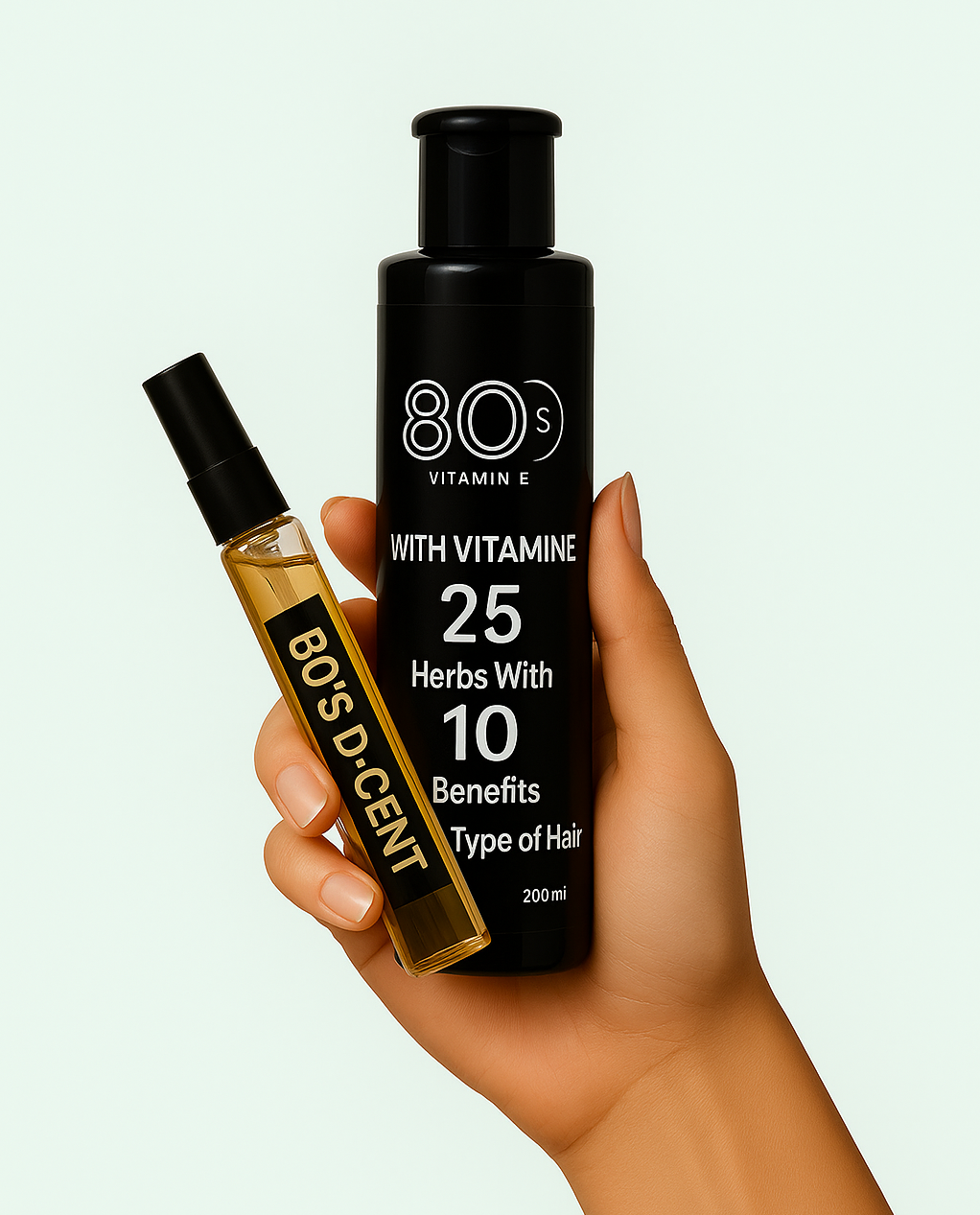 80s Hair Oil + Tester